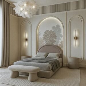 Bedroom furniture showroom in Mussafah